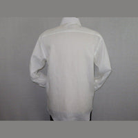 Mens 100% Linen Summer Shirt J.Valintin Turkey - Usa Axxess Style OBR78 - 01 White - J.Valintin Men's Wear Legend - 6884