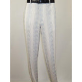 Men's 2pc Walking Leisure Suit by Royal Diamond T2004 White Blue Size Large - J.Valintin Men's Wear Legend - T2004 - Large