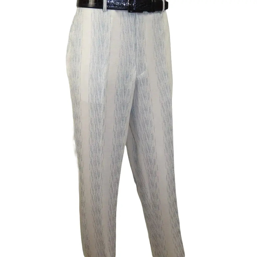 Men's 2pc Walking Leisure Suit by Royal Diamond T2004 White Blue Size Large - J.Valintin Men's Wear Legend - T2004 - Large