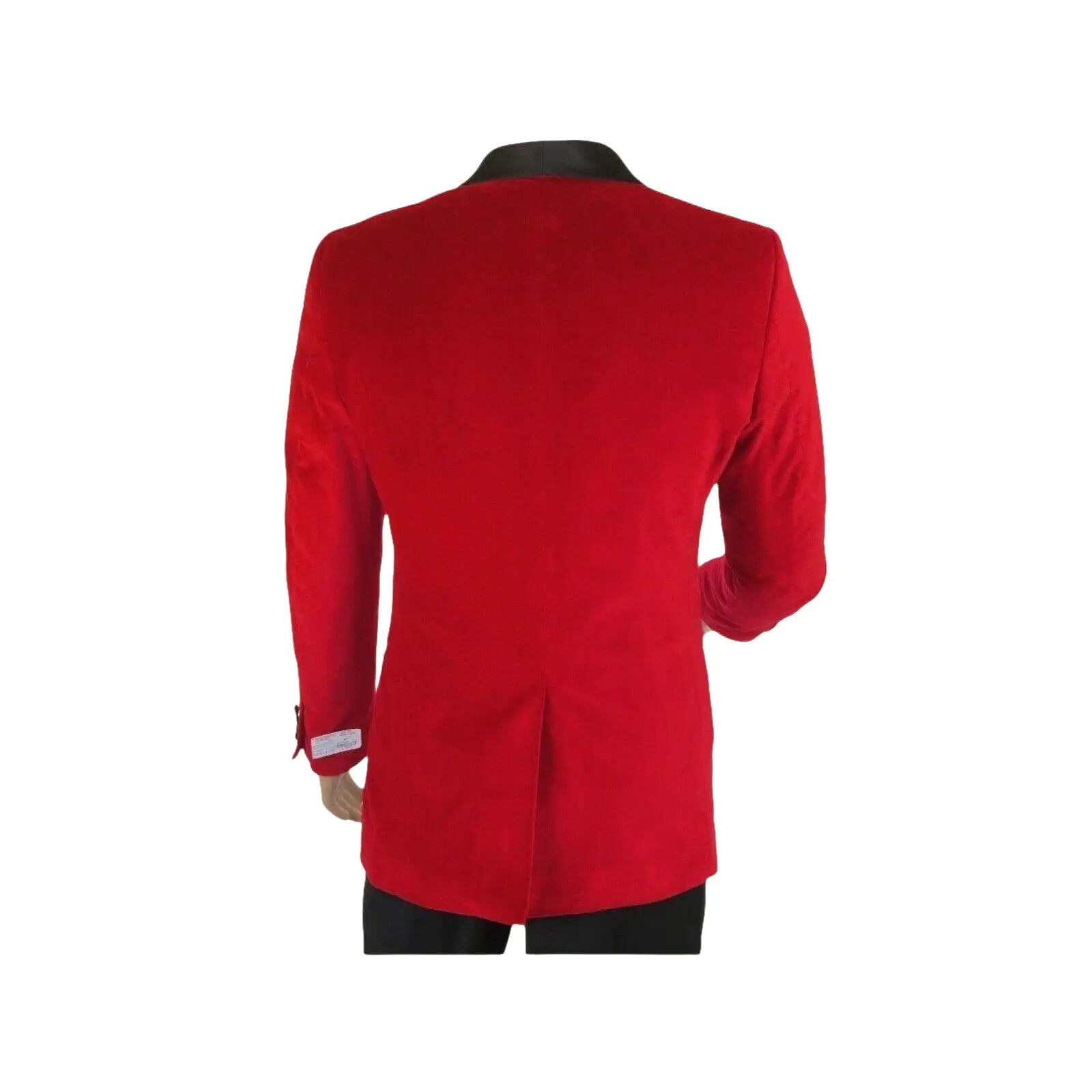 Mens Adolfo Velvet Dinner Jacket Shawl Satin Stage singer 3016J Christmas Red - J.Valintin Men's Wear Legend - 1907