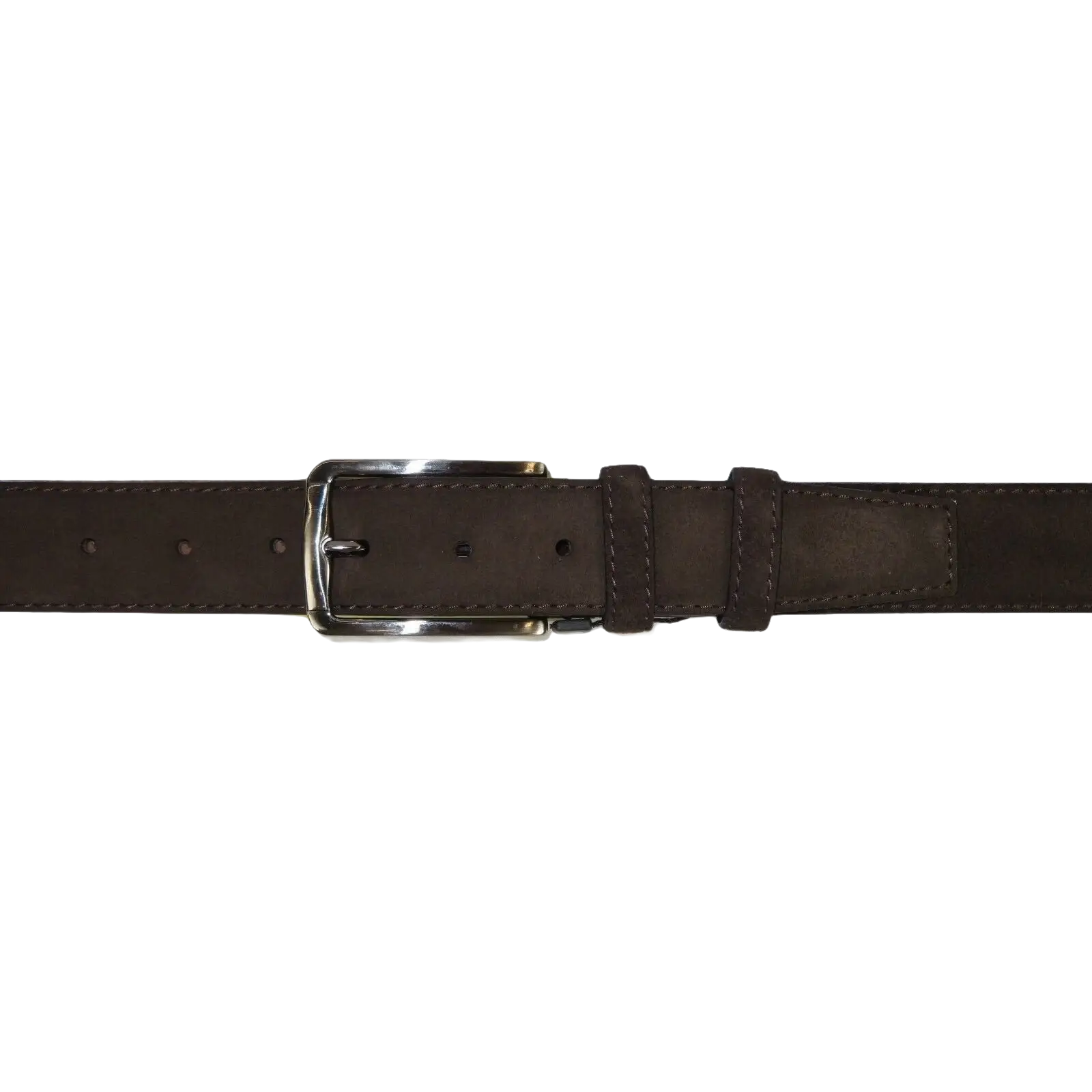Mens Brown Genuine Suede Soft Leather Belt PIERO ROSSI From Turkey # Brown - C - J.Valintin Men's Wear Legend - 97182