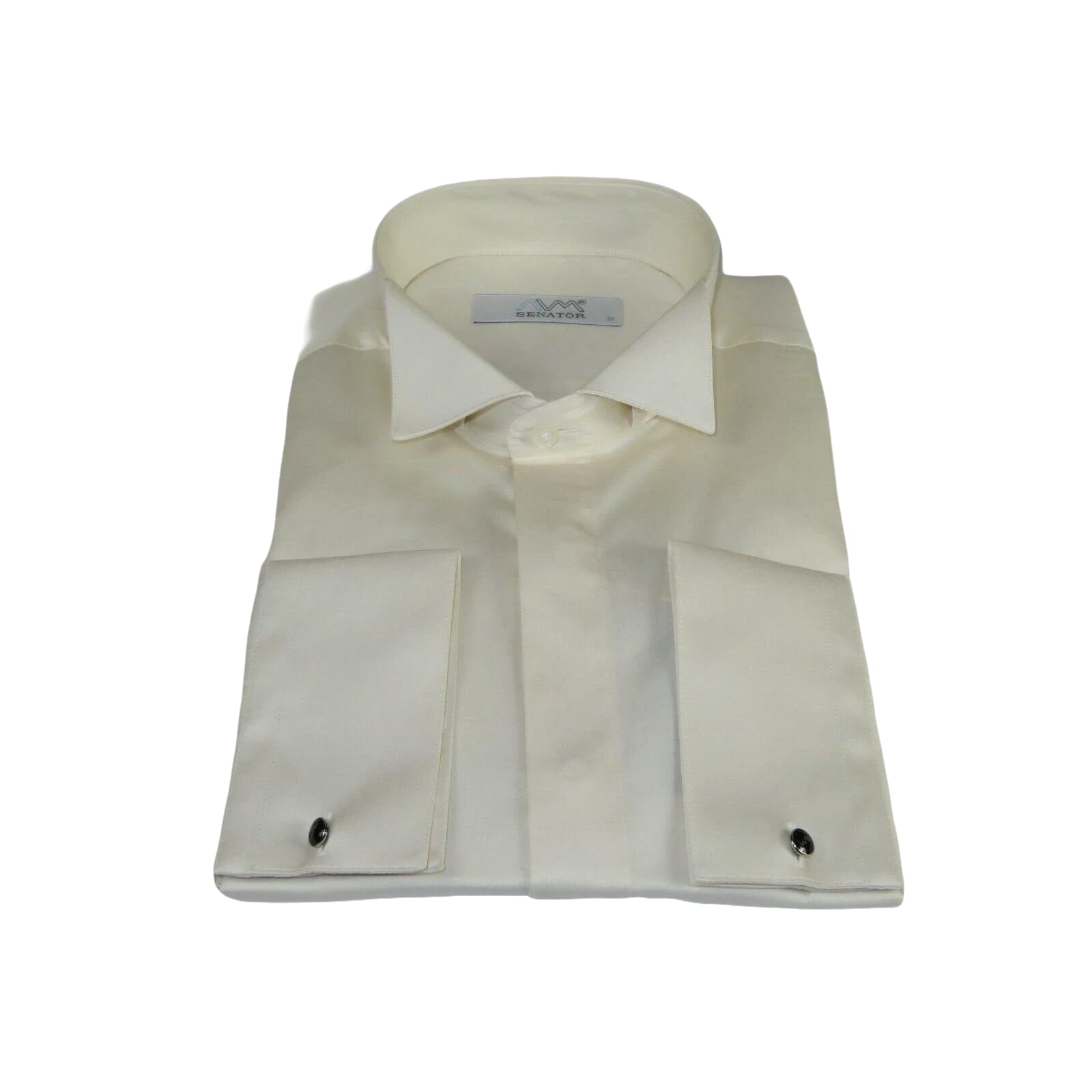 Mens CEREMONIA Tuxedo Formal Shirt 100% Cotton Turkey Slim Fit #stn 17 aty ivory - J.Valintin Men's Wear Legend - 96979
