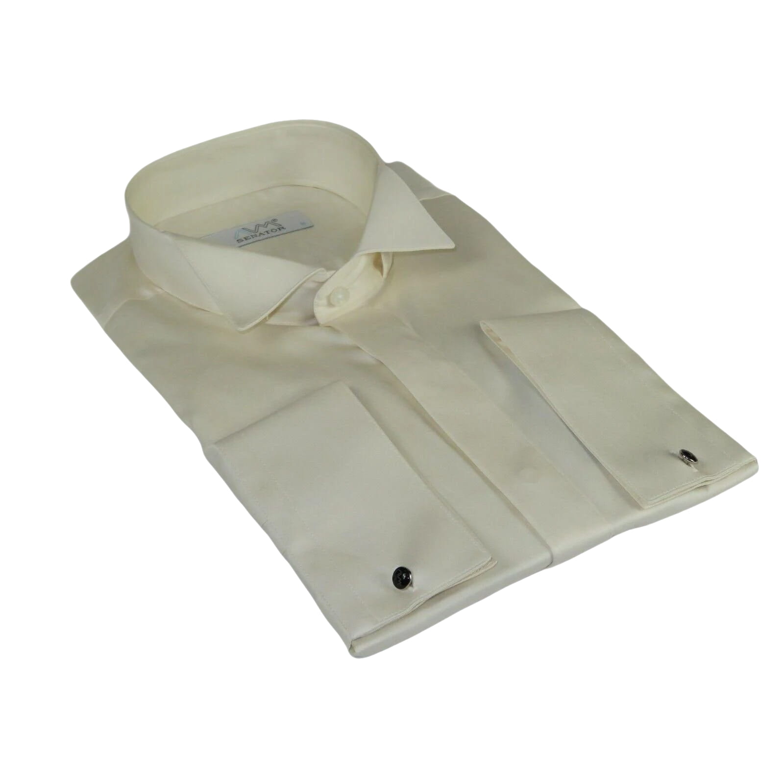 Mens CEREMONIA Tuxedo Formal Shirt 100% Cotton Turkey Slim Fit #stn 17 aty ivory - J.Valintin Men's Wear Legend - 96979