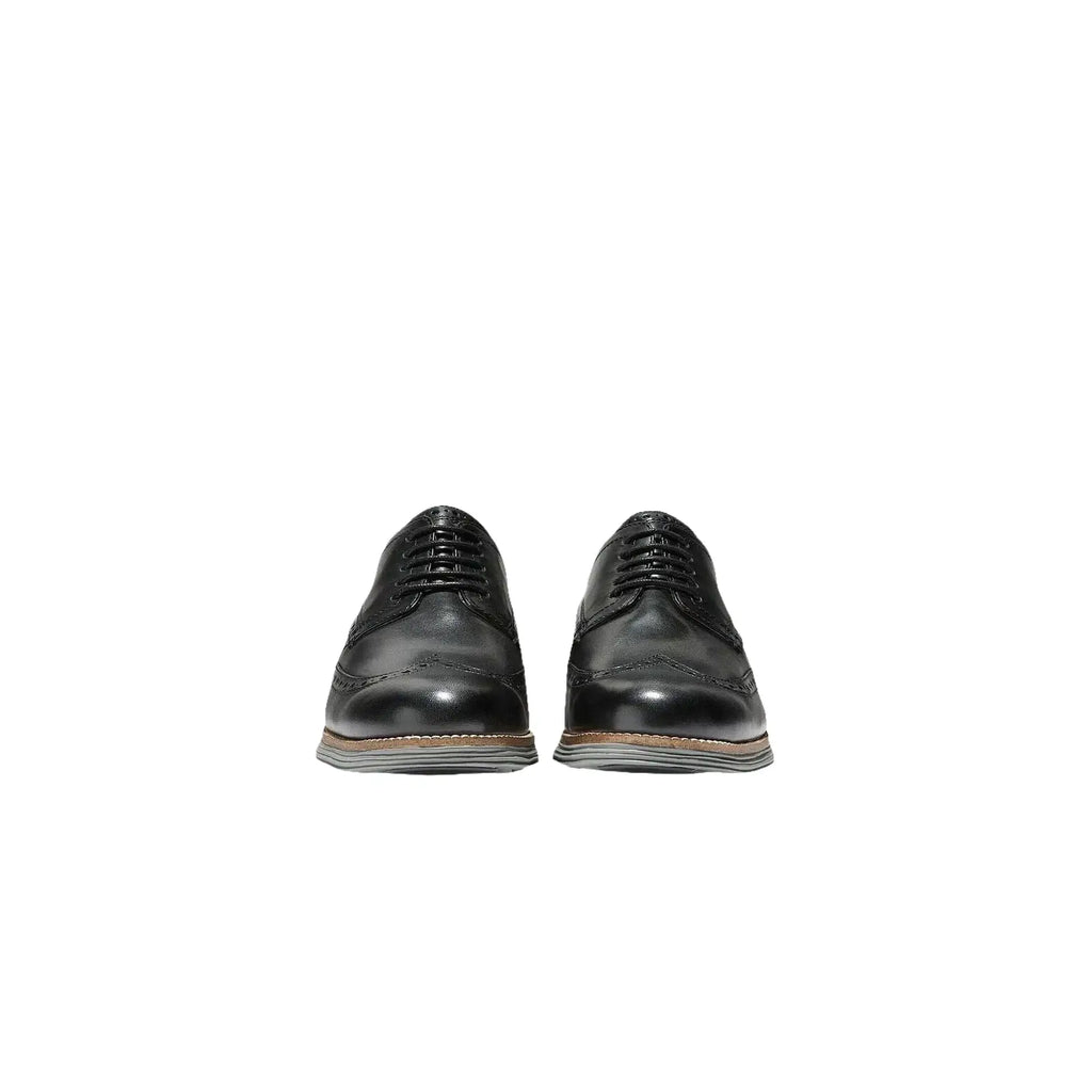 Mens COLE HAAN Shoes OriginalGrand Wingtip Oxford Lace up Comfort C26470 Black - J.Valintin Men's Wear Legend - 93643