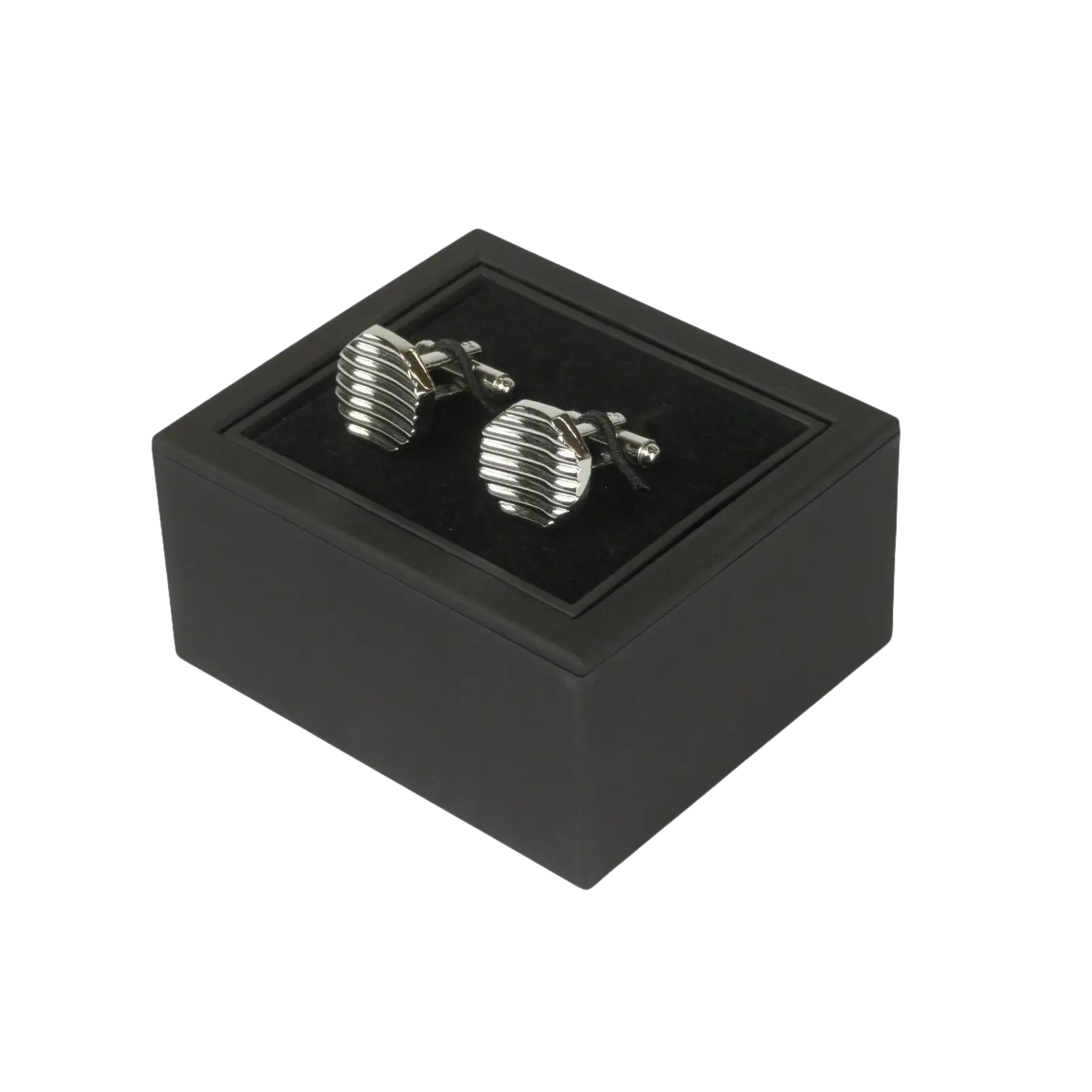 Mens Cufflinks by Vitorofolo Use for French Cuff Shirt V29 - 3 Silver Plated - J.Valintin Men's Wear Legend - 25077