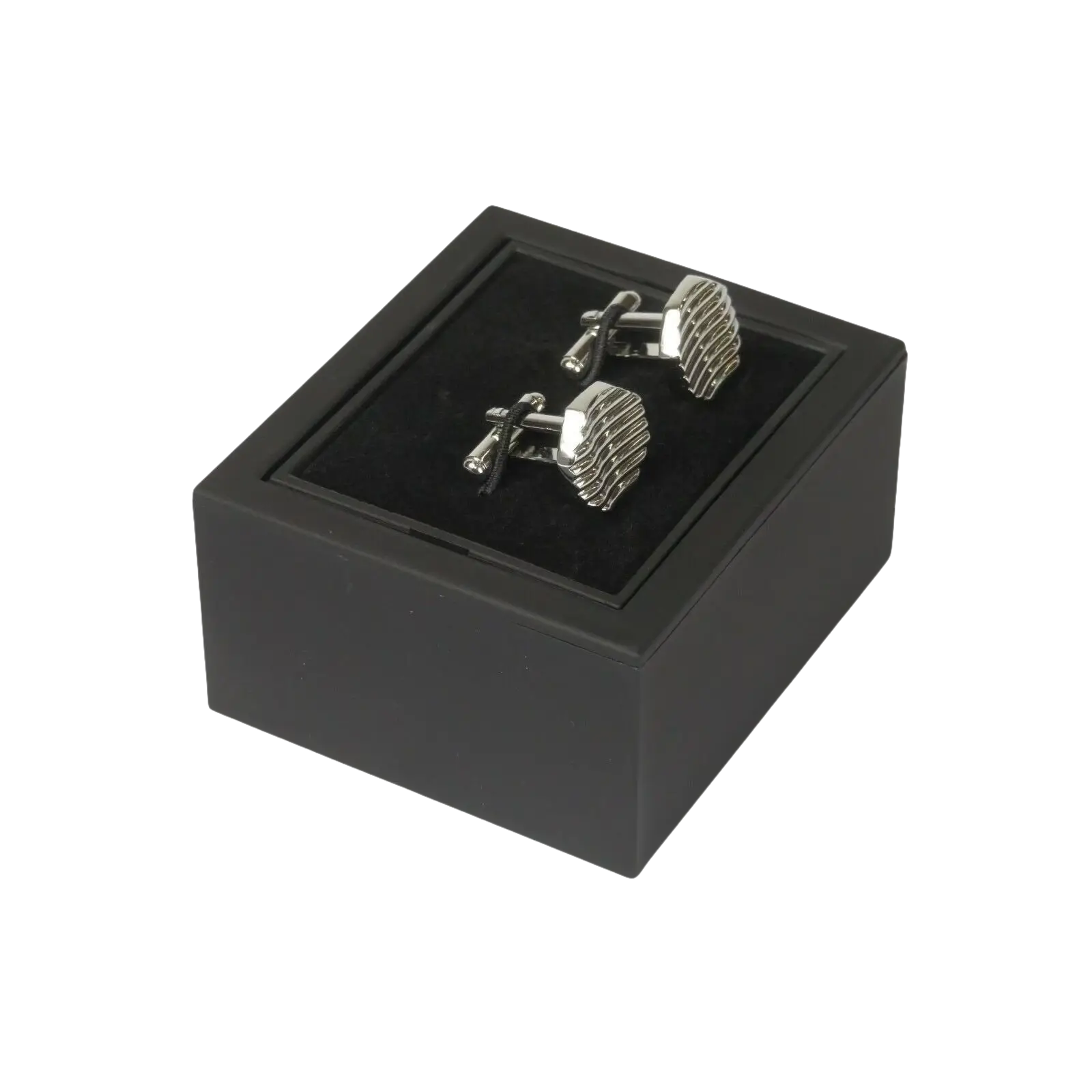 Mens Cufflinks by Vitorofolo Use for French Cuff Shirt V29 - 3 Silver Plated - J.Valintin Men's Wear Legend - 25077
