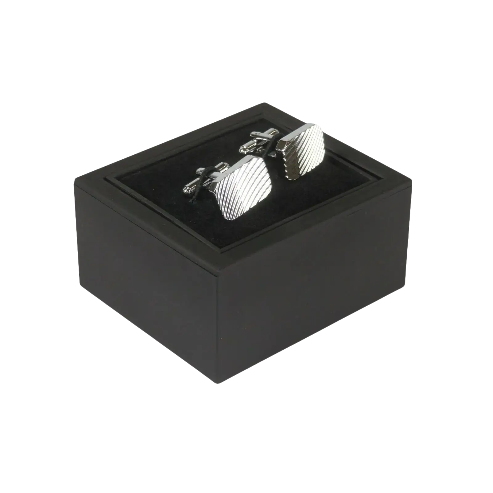 Mens Cufflinks by Vitorofolo Use for French Cuff Shirt V29 - 5 Silver Plated - J.Valintin Men's Wear Legend - 25079