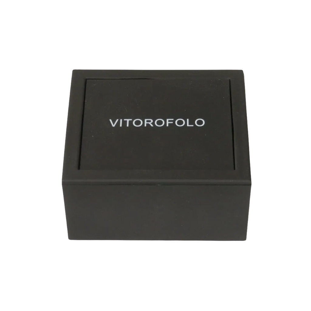 Mens Cufflinks by Vitorofolo Use for French Cuff Shirt V29 - 5 Silver Plated - J.Valintin Men's Wear Legend - 25079