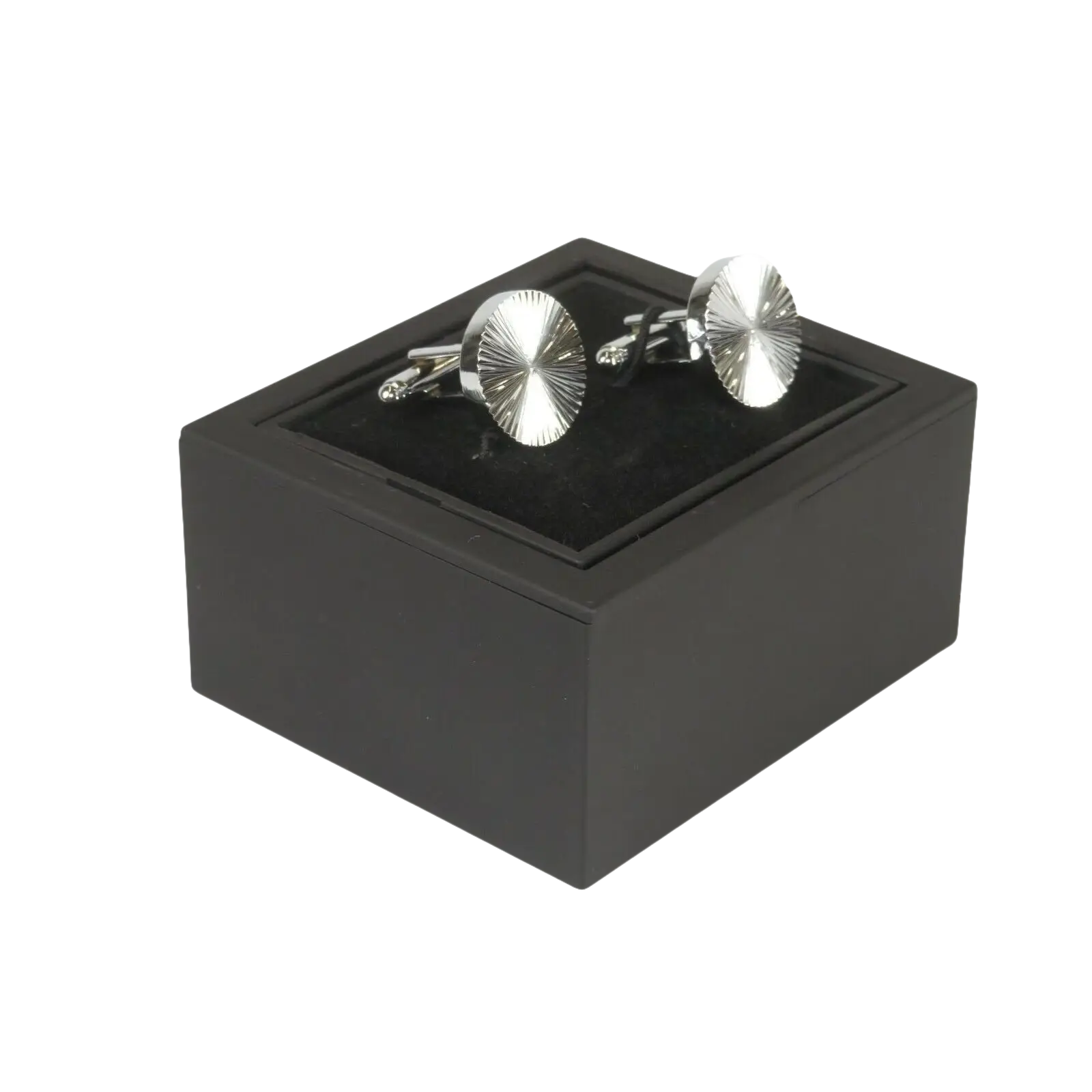 Mens Cufflinks by Vitorofolo Use for French Cuff Shirt V29 - 8 Silver Plated - J.Valintin Men's Wear Legend - 25082