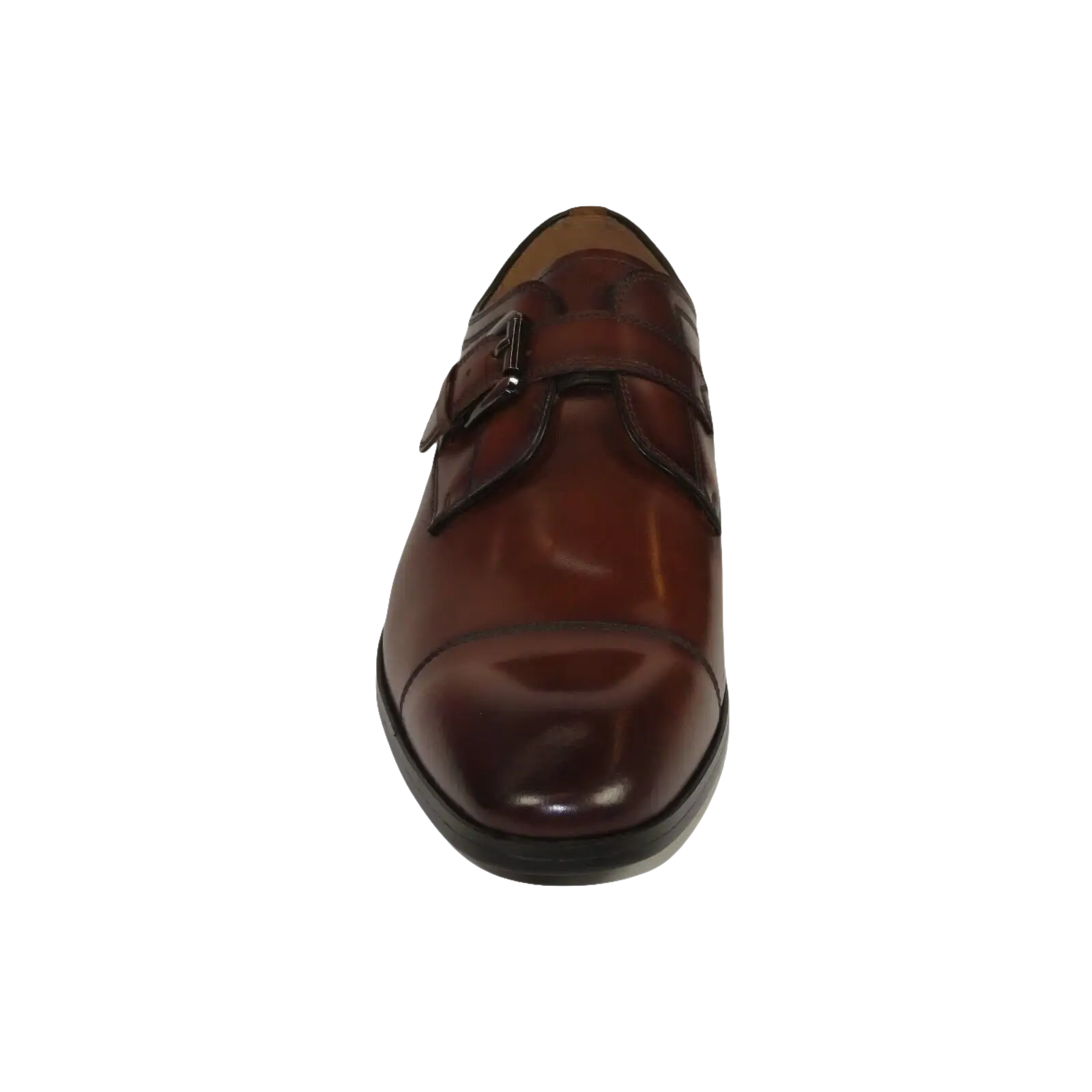 Men's Dress Shoes STEVE MADDEN Soft Leather upper Buckle Strap COVET Cognac - J.Valintin Men's Wear Legend - 100803