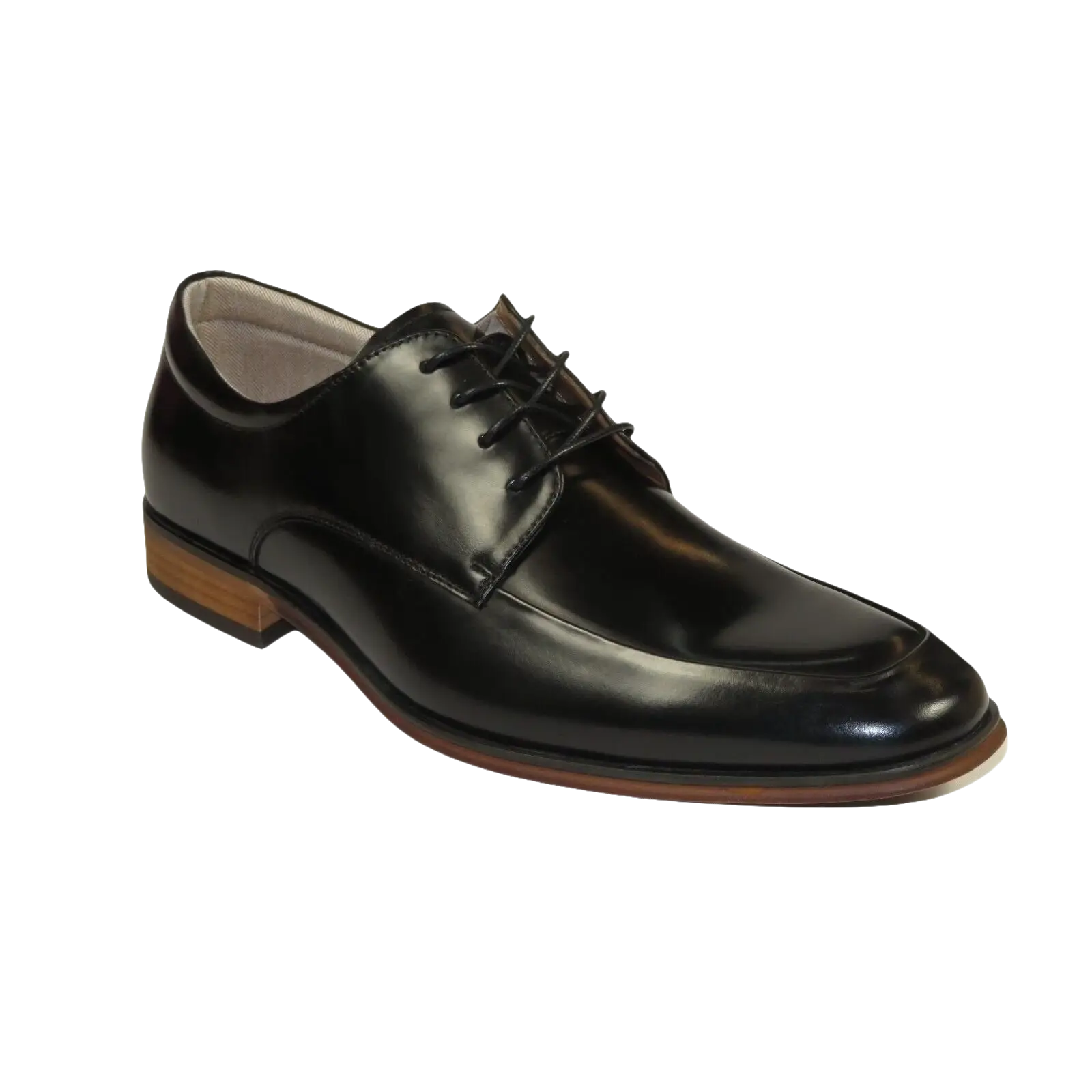 Men's Dress Shoes STEVE MADDEN Soft Leather upper Lace Up TASHER Black - J.Valintin Men's Wear Legend - 100785