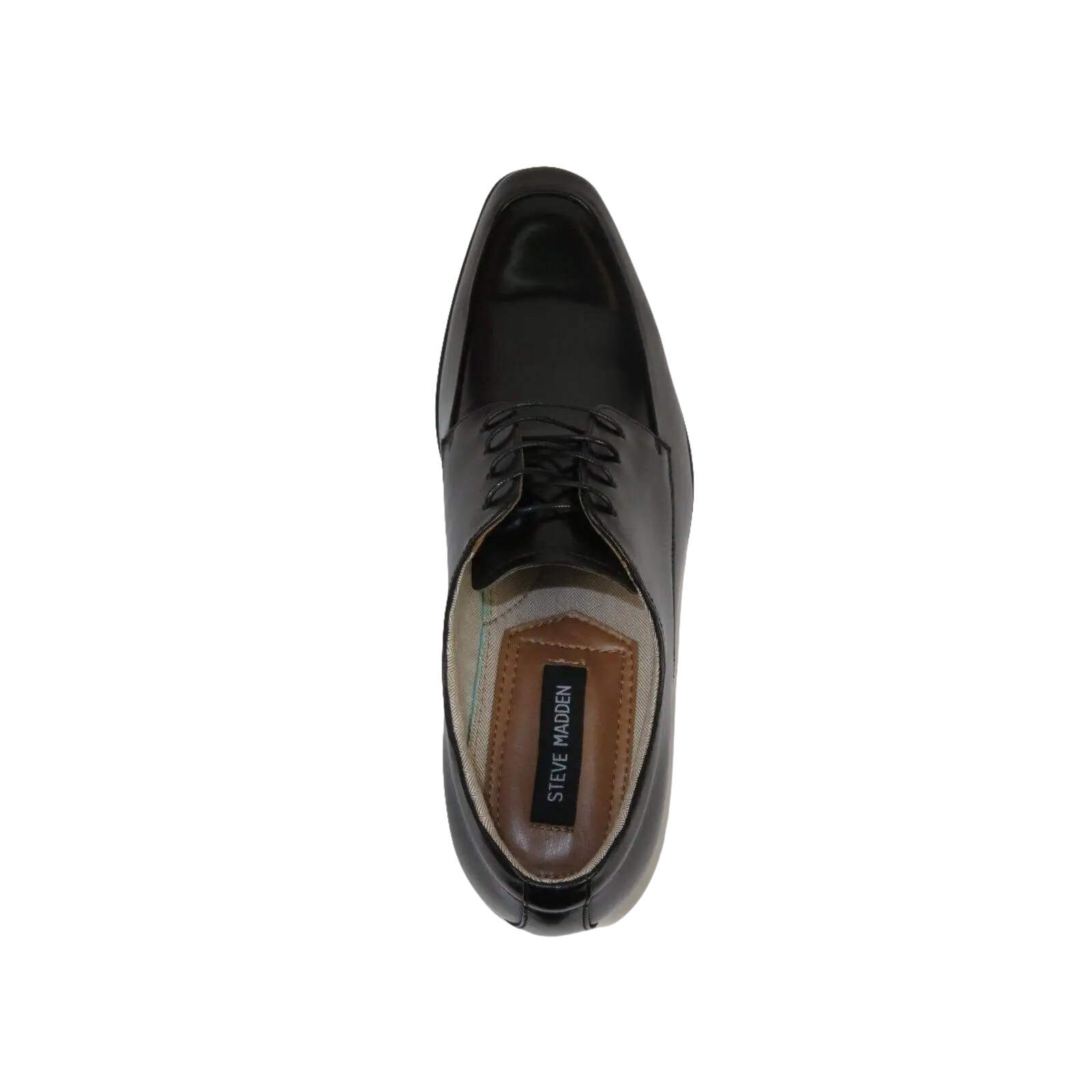 Men's Dress Shoes STEVE MADDEN Soft Leather upper Lace Up TASHER Black - J.Valintin Men's Wear Legend - 100785