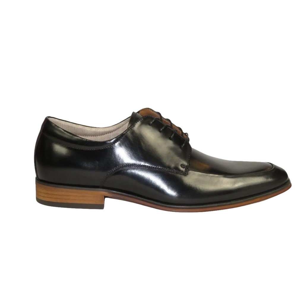 Men's Dress Shoes STEVE MADDEN Soft Leather upper Lace Up TASHER Black - J.Valintin Men's Wear Legend - 100785
