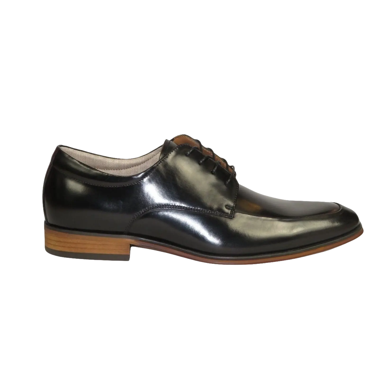 Men's Dress Shoes STEVE MADDEN Soft Leather upper Lace Up TASHER Black - J.Valintin Men's Wear Legend - 100785