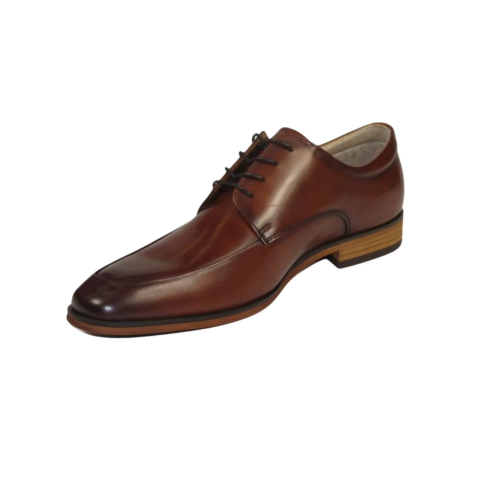 Men's Dress Shoes STEVE MADDEN Soft Leather upper Lace Up TASHER Tan - J.Valintin Men's Wear Legend - 100776