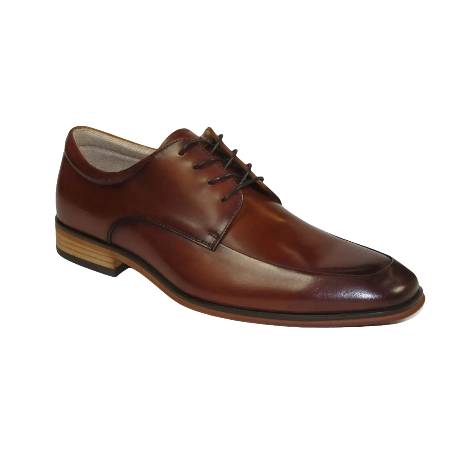 Men's Dress Shoes STEVE MADDEN Soft Leather upper Lace Up TASHER Tan - J.Valintin Men's Wear Legend - 100776
