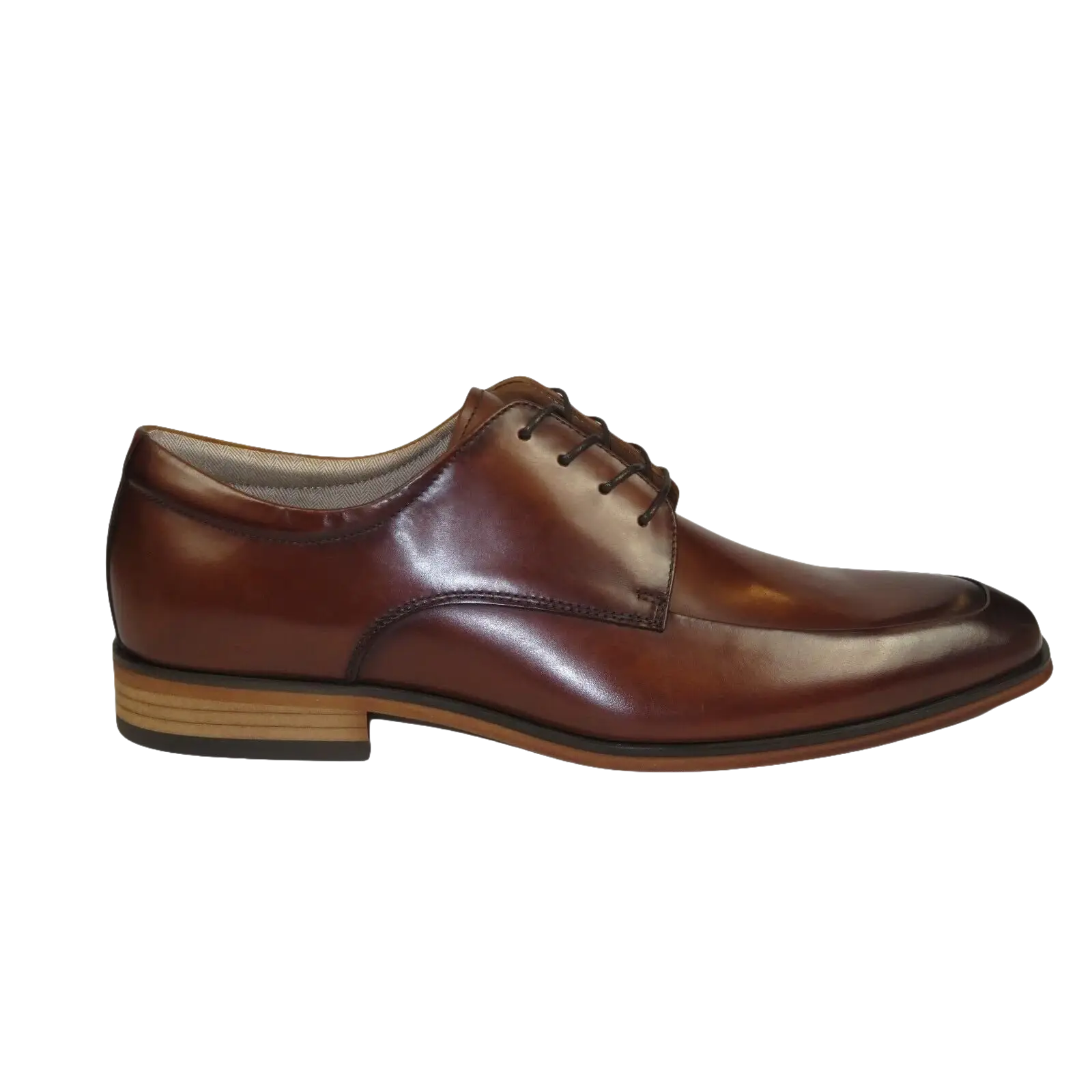 Men's Dress Shoes STEVE MADDEN Soft Leather upper Lace Up TASHER Tan - J.Valintin Men's Wear Legend - 100776