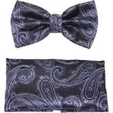 Men's Fancy Bow Tie/Hankie Set By J.Valintin Soft Microfiber Silky JVBT - 31 - J.Valintin Men's Wear Legend - JVBT - 31