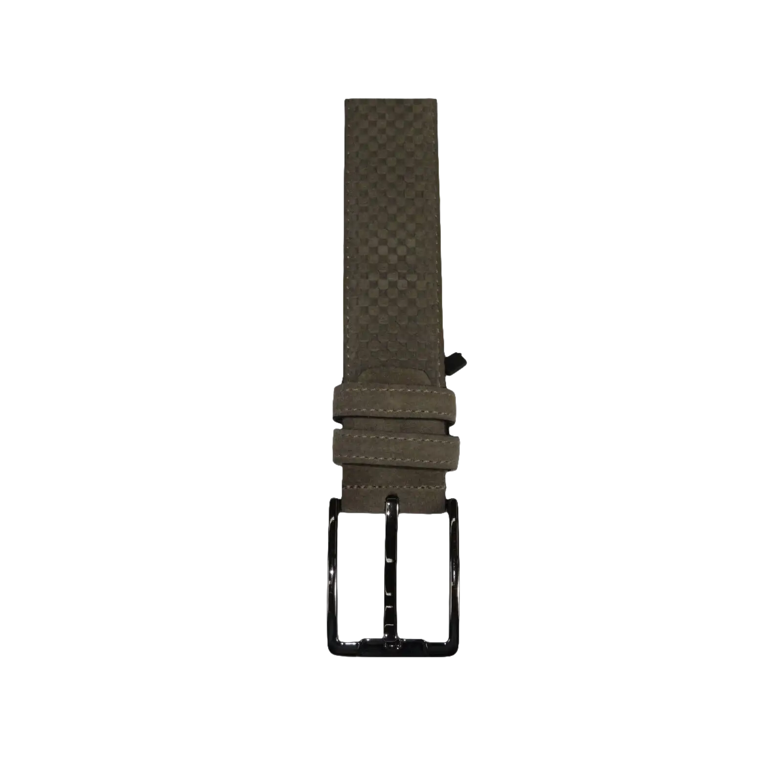 Mens Genuine Basket weave Suede Soft Leather Belt PIERO ROSSI Turkey # 1002 Gray - J.Valintin Men's Wear Legend - 97268