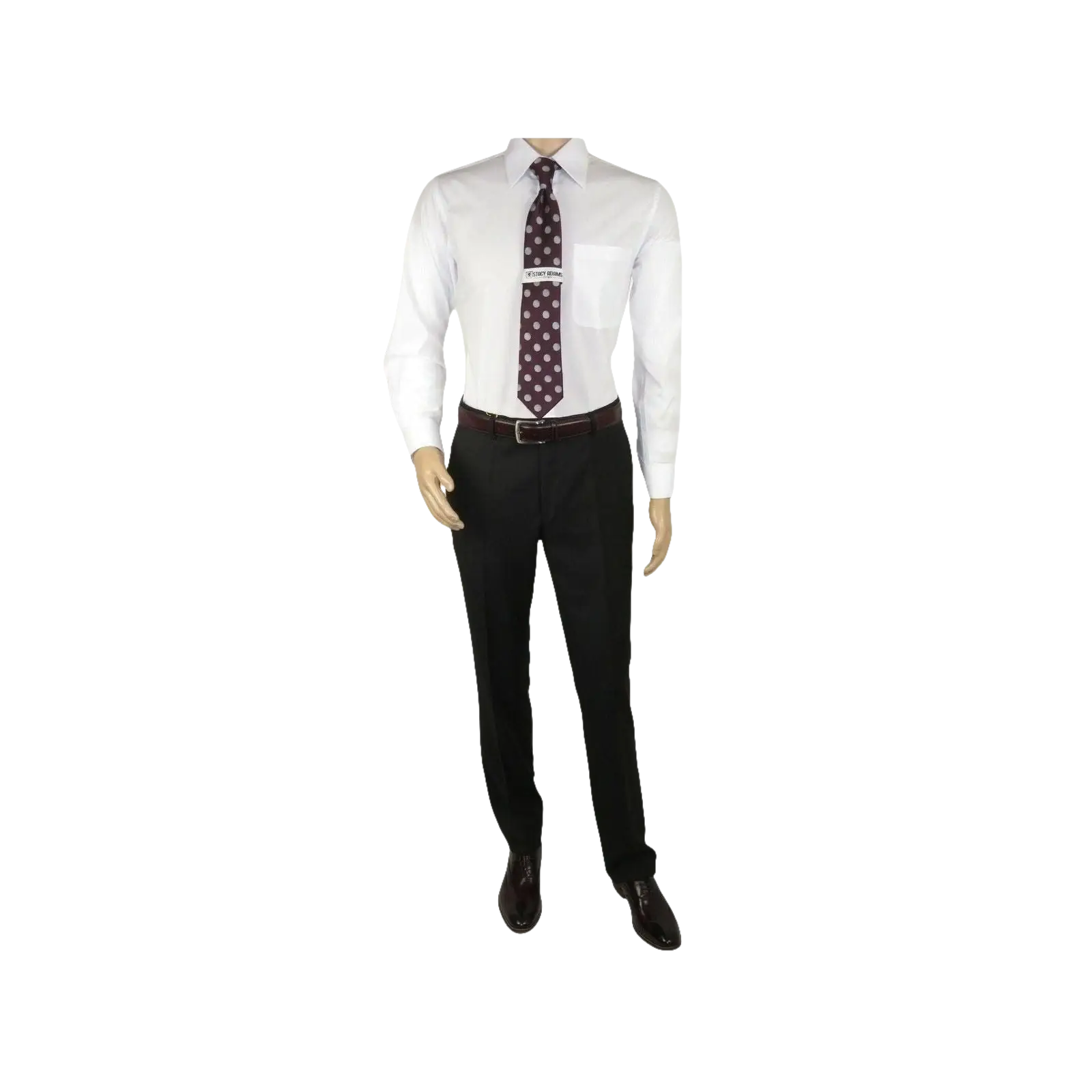 Men's Mantoni Flat Front Pants All Wool Super 140's Classic Fit 40901 Black - J.Valintin Men's Wear Legend - 9525