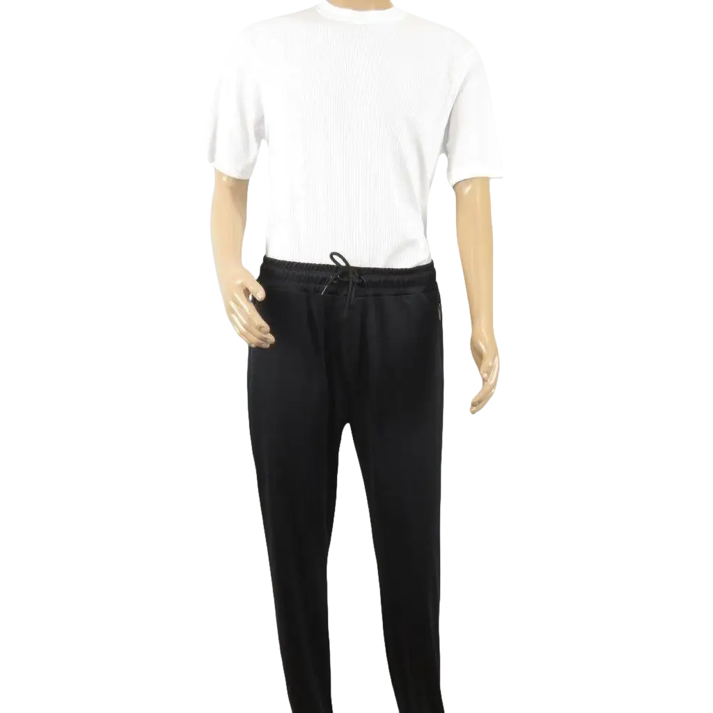 Men's Monte Carlo Turkey Jogging Suit 2pc Jump Set Stretchable 95164 Black - J.Valintin Men's Wear Legend - 95164 - Black - M