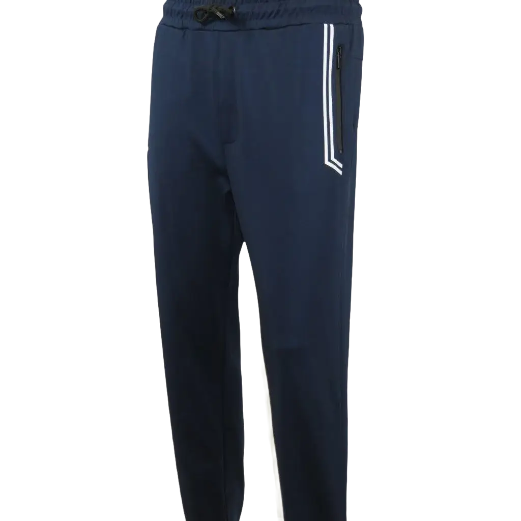 Men's Monte Carlo Turkey Jogging Suit 2pc Jump Set Stretchable 95209 Navy Blue - J.Valintin Men's Wear Legend - 95209 - Navy - M