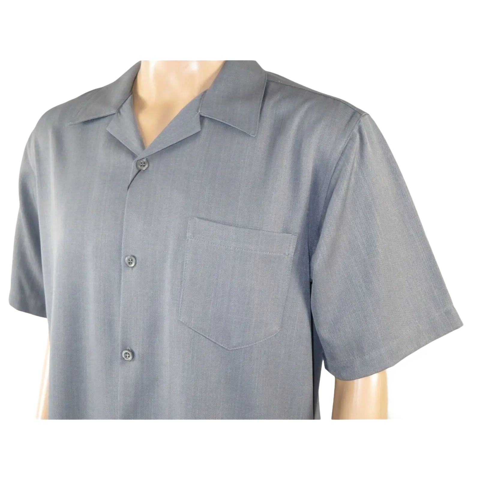 Mens MONTIQUE 2pc Walking Leisure Suit Matching Set Short Sleeves 696 Solid Gray - J.Valintin Men's Wear Legend - 95760