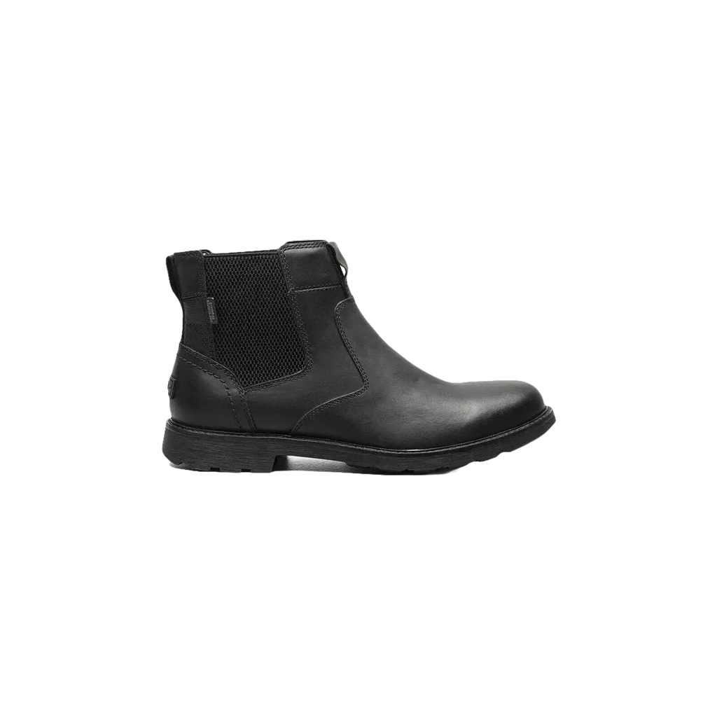 Men's Nunn Bush 1912 Plain Toe Chelsea Boot Leather Black Waxy 85008 - 010 - J.Valintin Men's Wear Legend - 85008 - 010_8_M