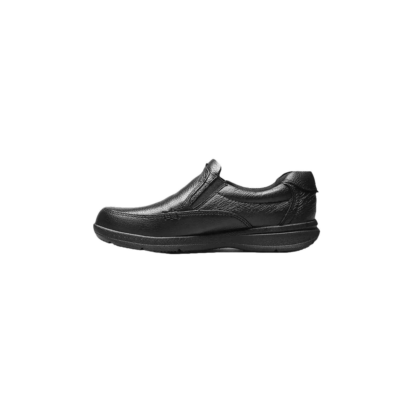 Men's Nunn Bush Cam Moc Toe Slip On Walking Shoes Black Tumbled 84696 - 007 - J.Valintin Men's Wear Legend - 84696 - 007_7_M