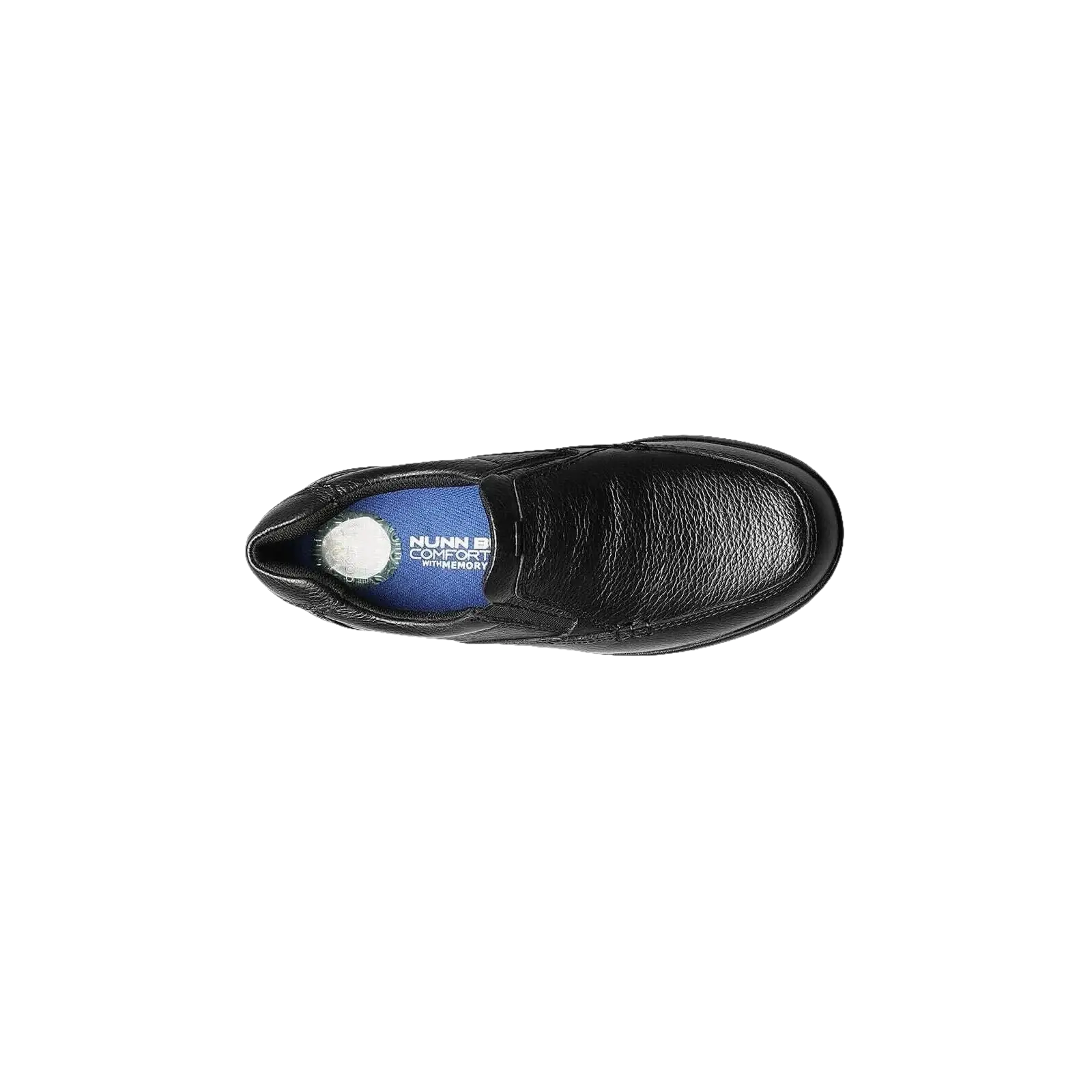 Men's Nunn Bush Cam Moc Toe Slip On Walking Shoes Black Tumbled 84696 - 007 - J.Valintin Men's Wear Legend - 84696 - 007_7_M