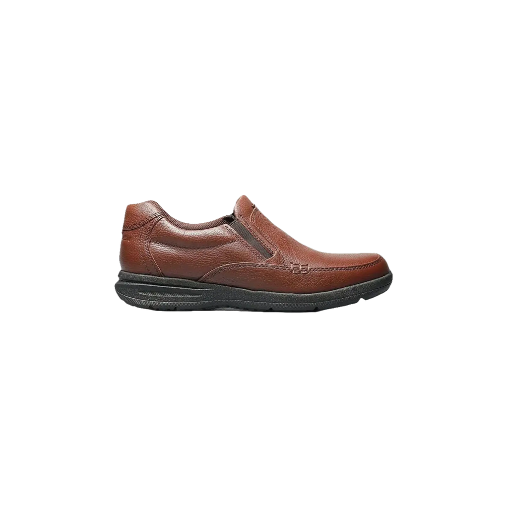 Men's Nunn Bush Cam Moc Toe Slip On Walking Shoes Cognac Tumbled 84696 - 222 - J.Valintin Men's Wear Legend - 84696 - 222_7_M
