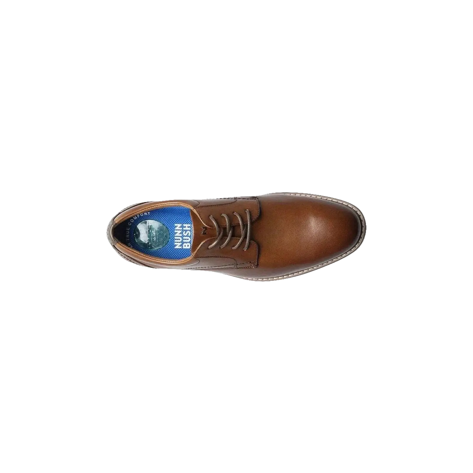 Men's Nunn Bush Centro Flex Plain Toe Oxford Dress Shoes Cognac 84982 - 221 - J.Valintin Men's Wear Legend - 84982 - 221_M_8
