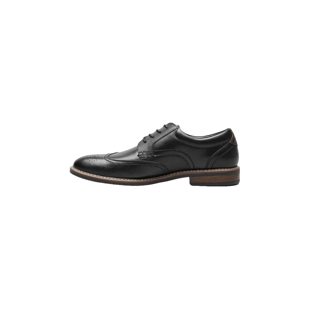 Men's Nunn Bush Centro Flex Wingtip Oxford Party Shoes Black 84983 - 001 - J.Valintin Men's Wear Legend - 84983 - 001_8 M