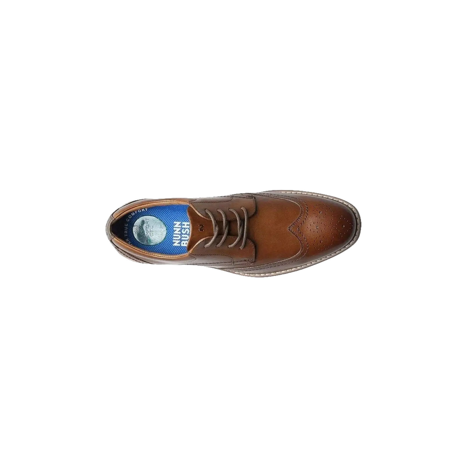 Men's Nunn Bush Centro Flex Wingtip Oxford Party Shoes Cognac 84983 - 221 - J.Valintin Men's Wear Legend - 84983 - 221_M_8