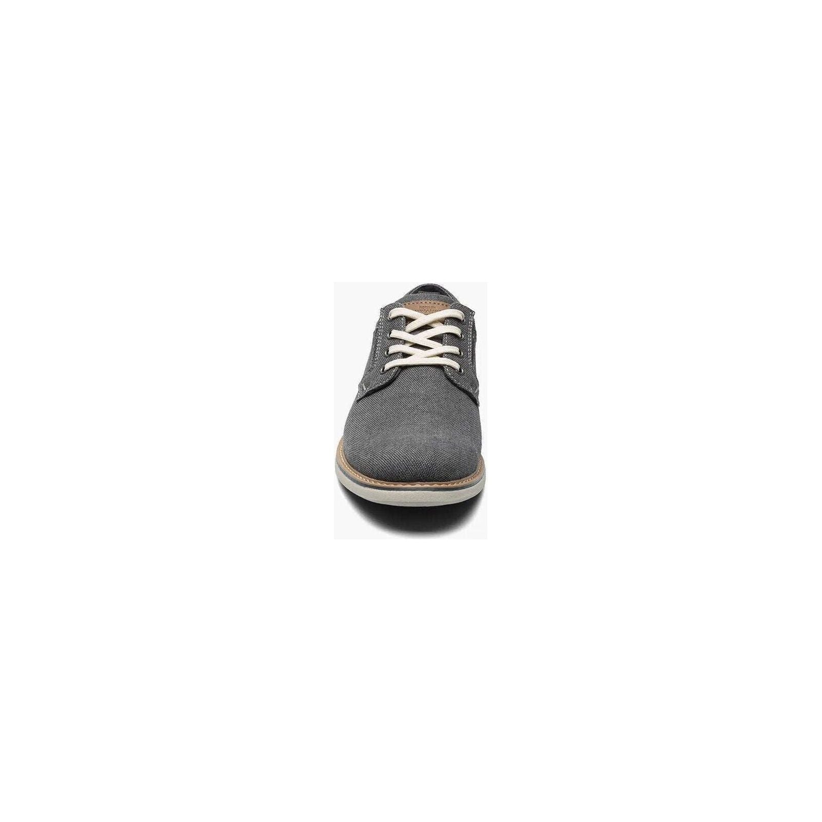 Men's Nunn Bush Otto Canvas Plain Toe Oxford Shoes Dressy Gunmetal 85015 - 025 - J.Valintin Men's Wear Legend - 85015 - 025_M_8
