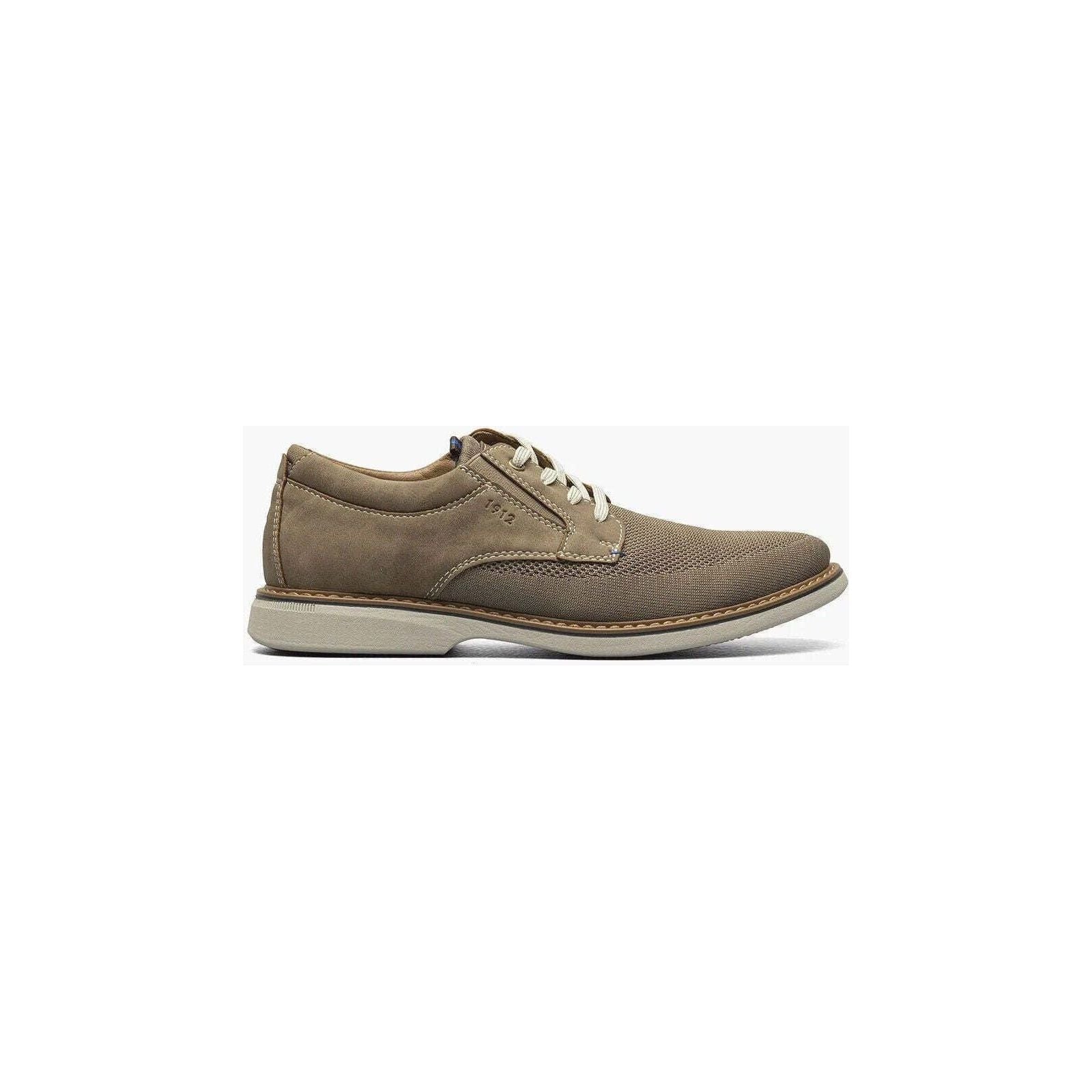 Men's Nunn Bush Otto Knit Plain Toe Oxford Walking Shoes Taupe Multi 84964 - 261 - J.Valintin Men's Wear Legend - 84964 - 261_M_8