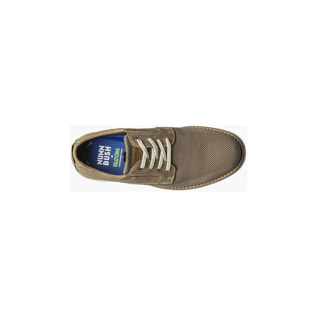 Men's Nunn Bush Otto Knit Plain Toe Oxford Walking Shoes Taupe Multi 84964 - 261 - J.Valintin Men's Wear Legend - 84964 - 261_M_8