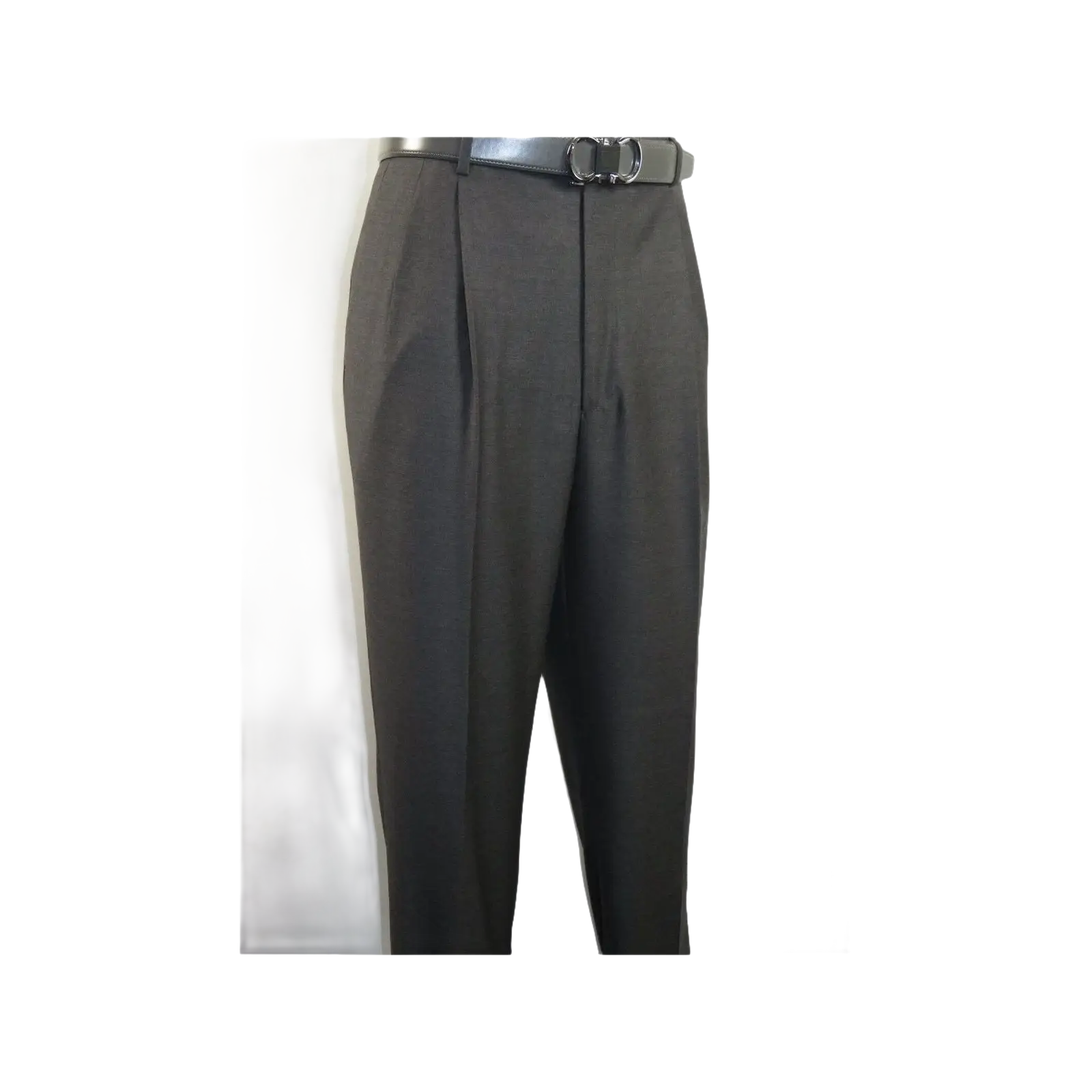 Men's Pants G.Manzoni None Wrinkle Wool Super 120's #056 Gray Made in Italy - J.Valintin Men's Wear Legend - 8644