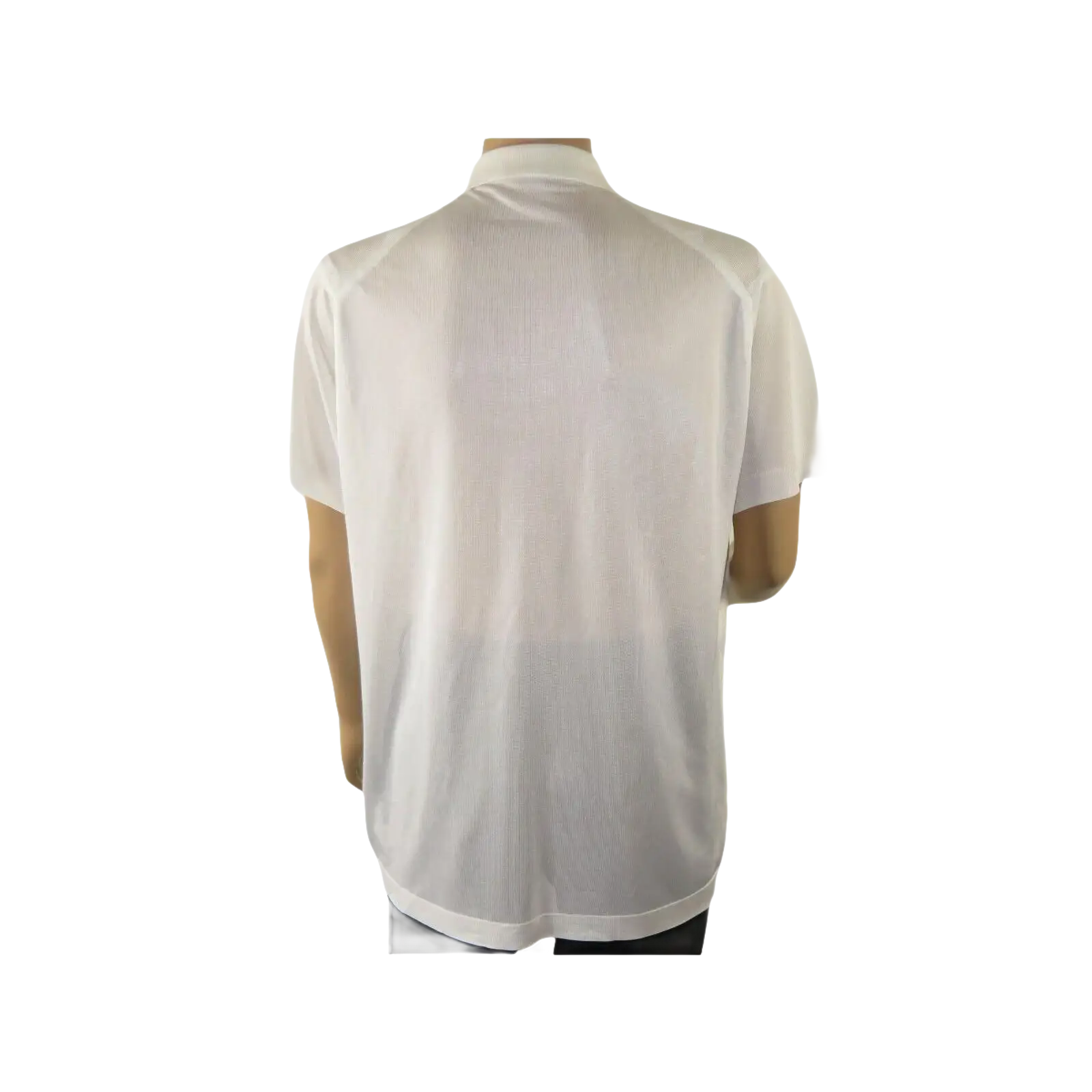 Mens Polo Shirt Slinky Sheer Short Sleeves Soft Touch by Stacy Adams 3703 White - J.Valintin Men's Wear Legend - 94044