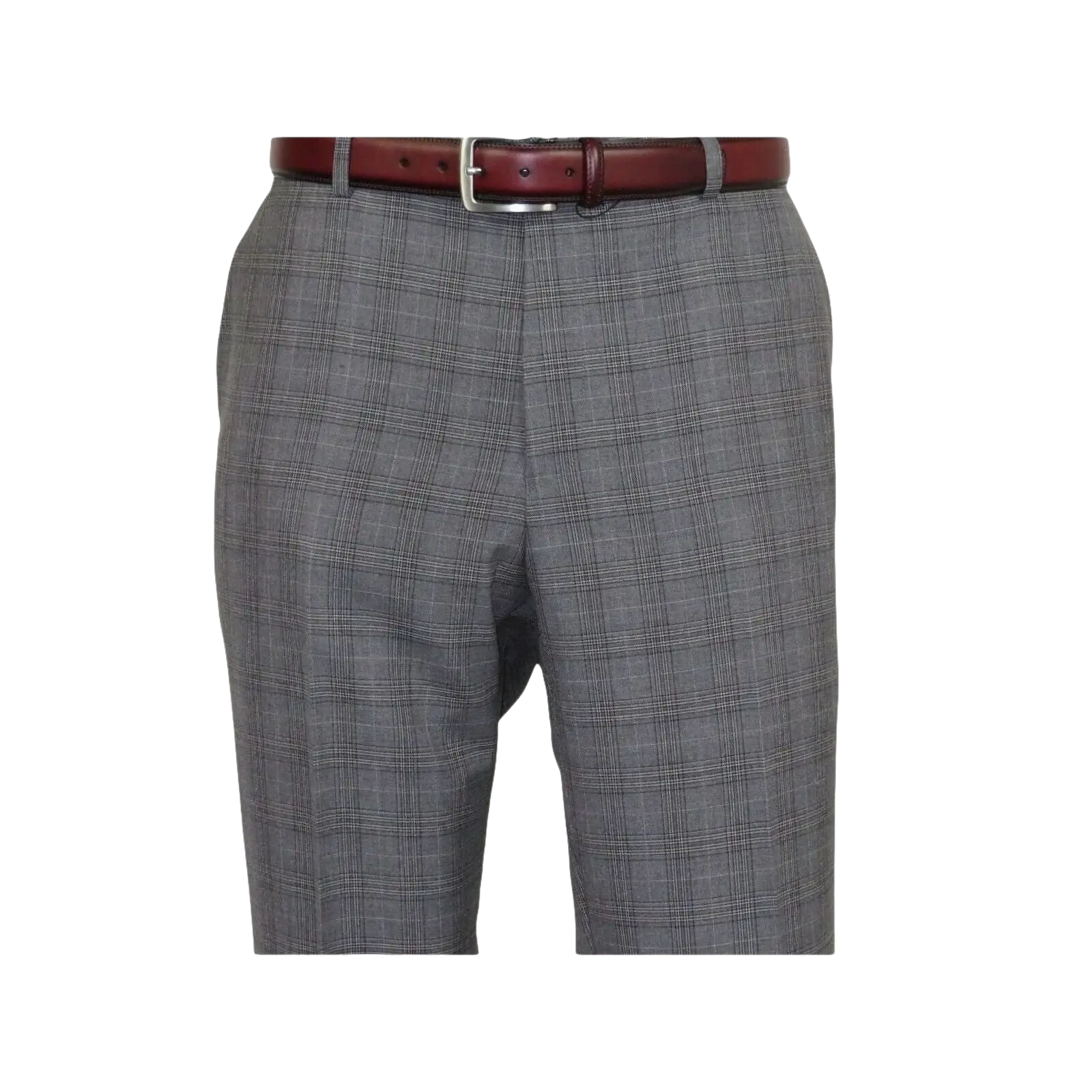 Mens Renoir 3 Piece Vested Suit Glen Plaid Notch Lapel Business 278 - 1 Gray New - J.Valintin Men's Wear Legend - 28301