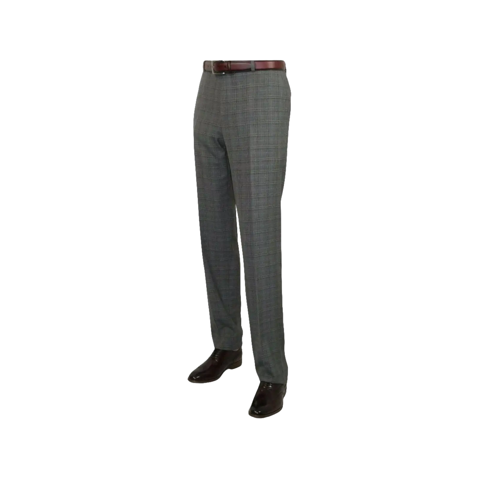 Mens Renoir 3 Piece Vested Suit Glen Plaid Notch Lapel Business 278 - 1 Gray New - J.Valintin Men's Wear Legend - 28301