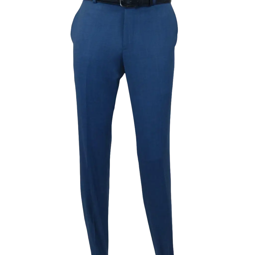 Men's Renoir Wool Blend Slim Fit 2pc Suit Sharkskin Texture 557 - 1 Blue - J.Valintin Men's Wear Legend - 557 - 1 - Blue - 36S