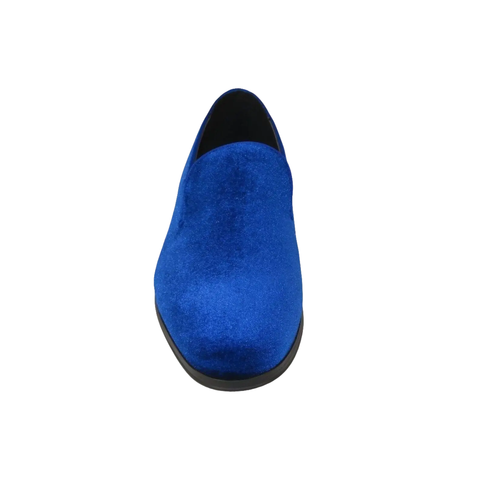 Mens Santino Luciano Shoes Soft Velvet Slip on Loafer Formal C351 Royal Blue - J.Valintin Men's Wear Legend - 99005