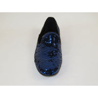 Men's Sequence Shoes by Giorgio Brutini formal Slip on 17930 Cohort Blue - J.Valintin Men's Wear Legend - 31119