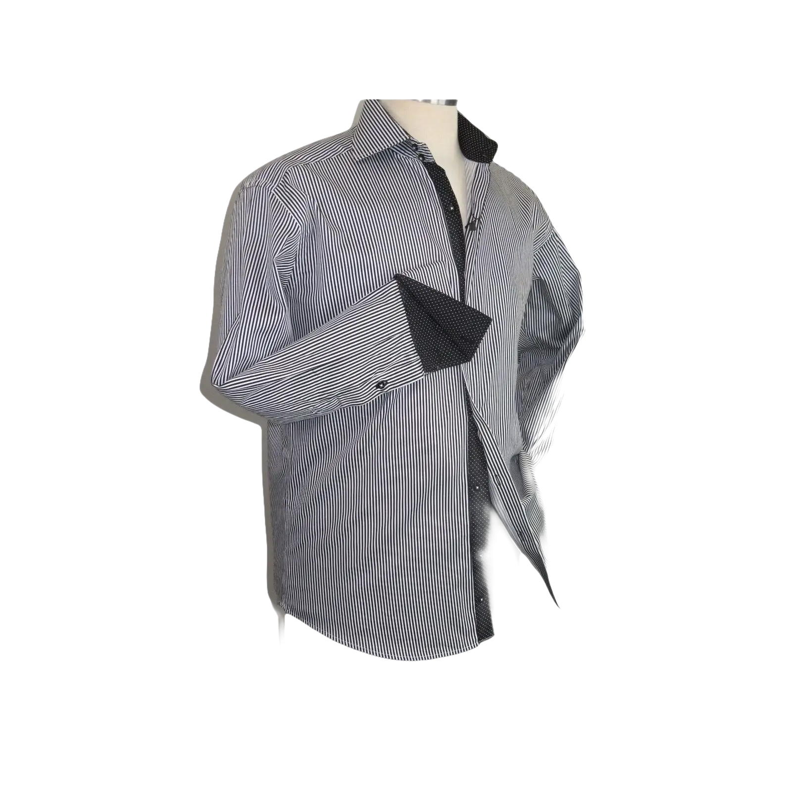 Mens Shirt J.Valintin Turkey Usa Egyptian Cotton Axxess Style 1f94 - 06 Black - J.Valintin Men's Wear Legend - 4926