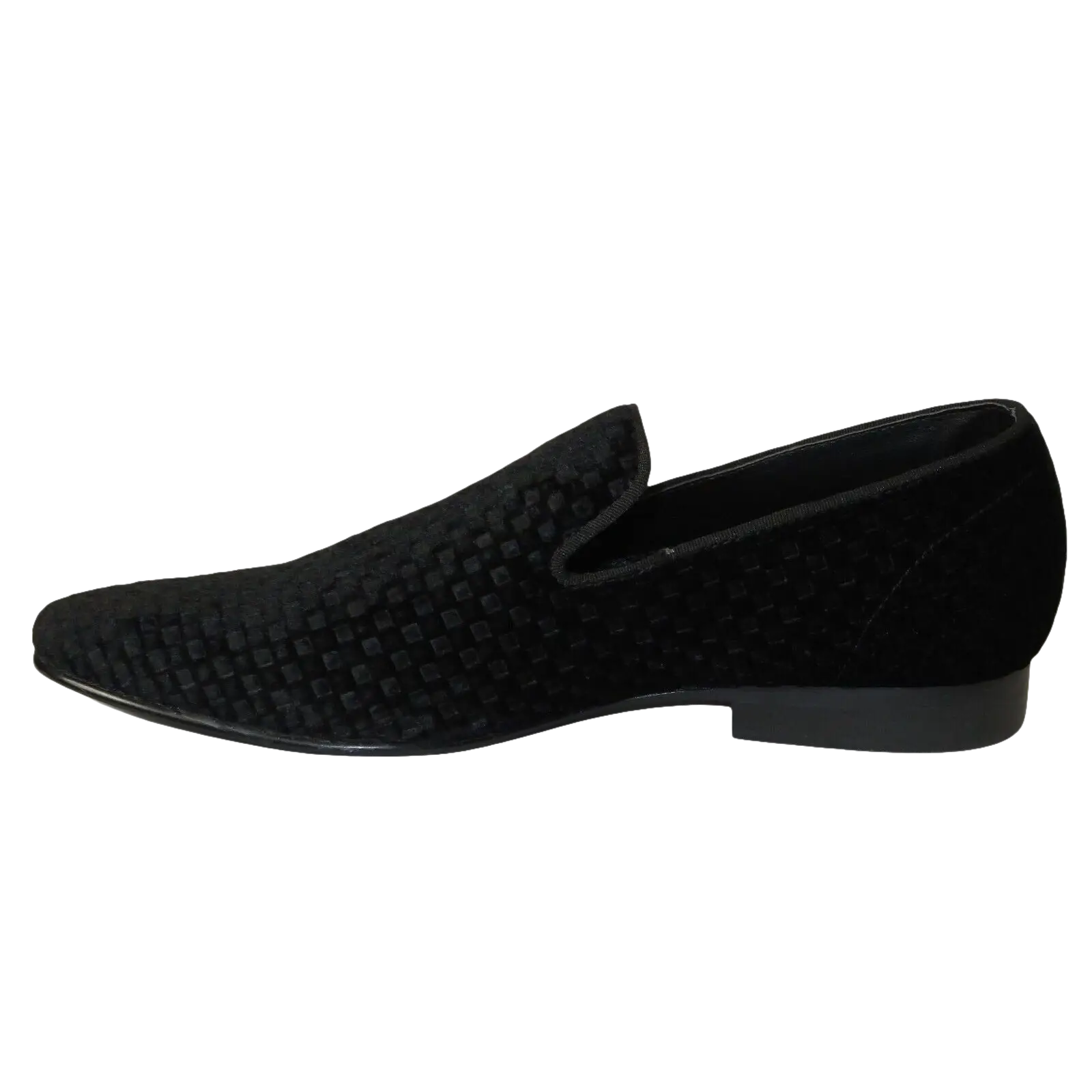 Men's Shoes Steve Madden Slip On Dress or Casual Velvet Lifted Black - J.Valintin Men's Wear Legend - 100248