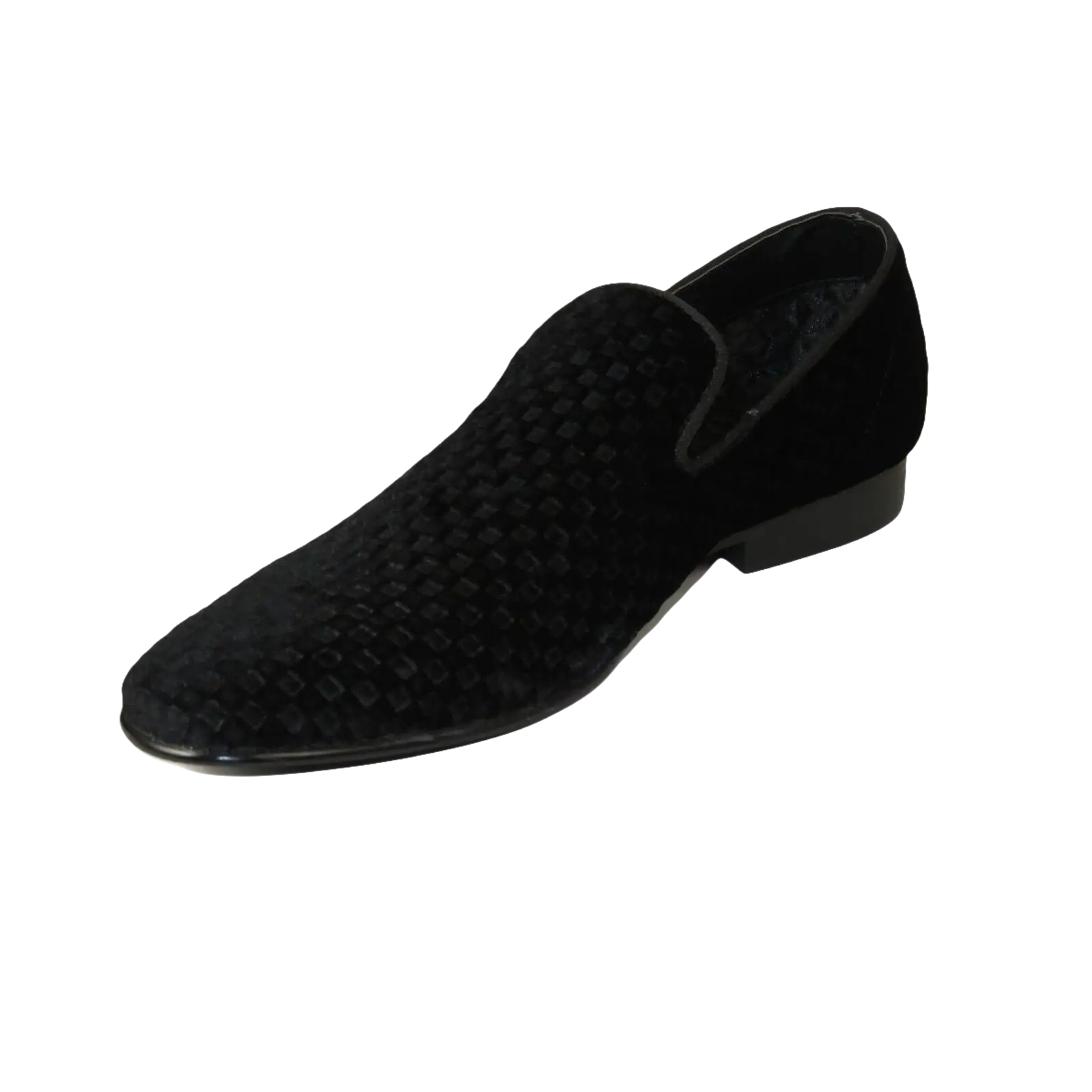 Men's Shoes Steve Madden Slip On Dress or Casual Velvet Lifted Black - J.Valintin Men's Wear Legend - 100248
