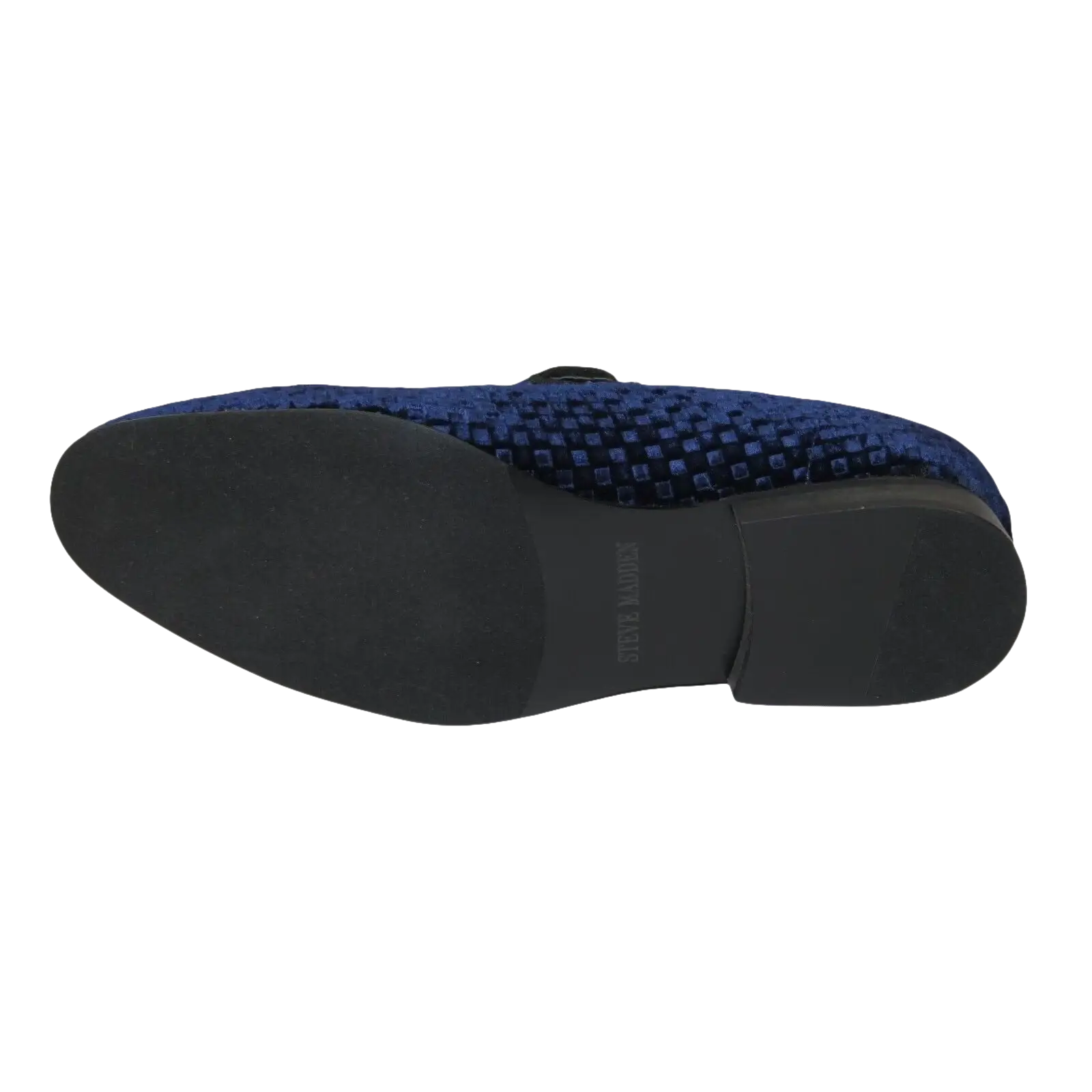 Men's Shoes Steve Madden Slip On Dress or Casual Velvet Lifted Navy Blue - J.Valintin Men's Wear Legend - 100257
