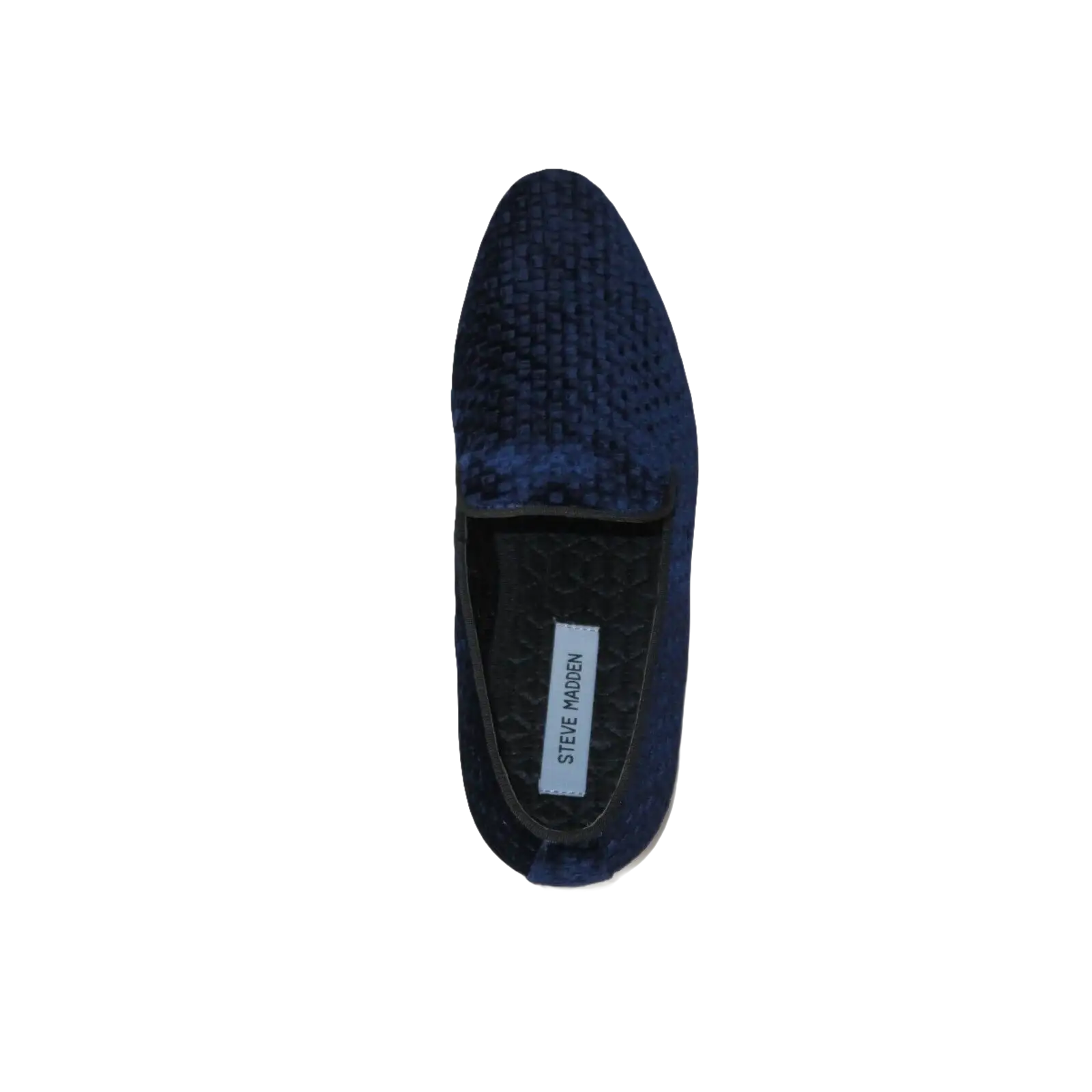 Men's Shoes Steve Madden Slip On Dress or Casual Velvet Lifted Navy Blue - J.Valintin Men's Wear Legend - 100257