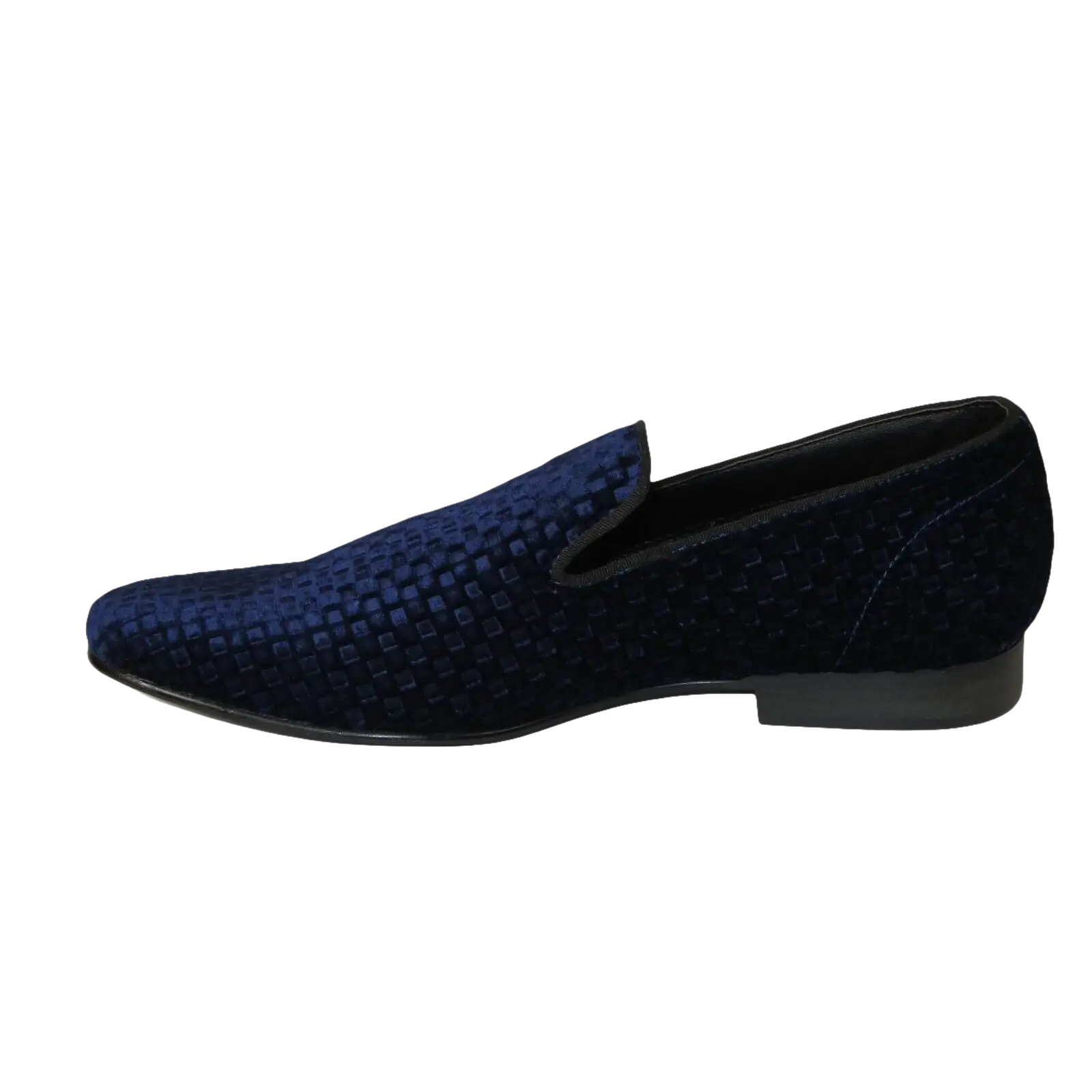 Men's Shoes Steve Madden Slip On Dress or Casual Velvet Lifted Navy Blue - J.Valintin Men's Wear Legend - 100257